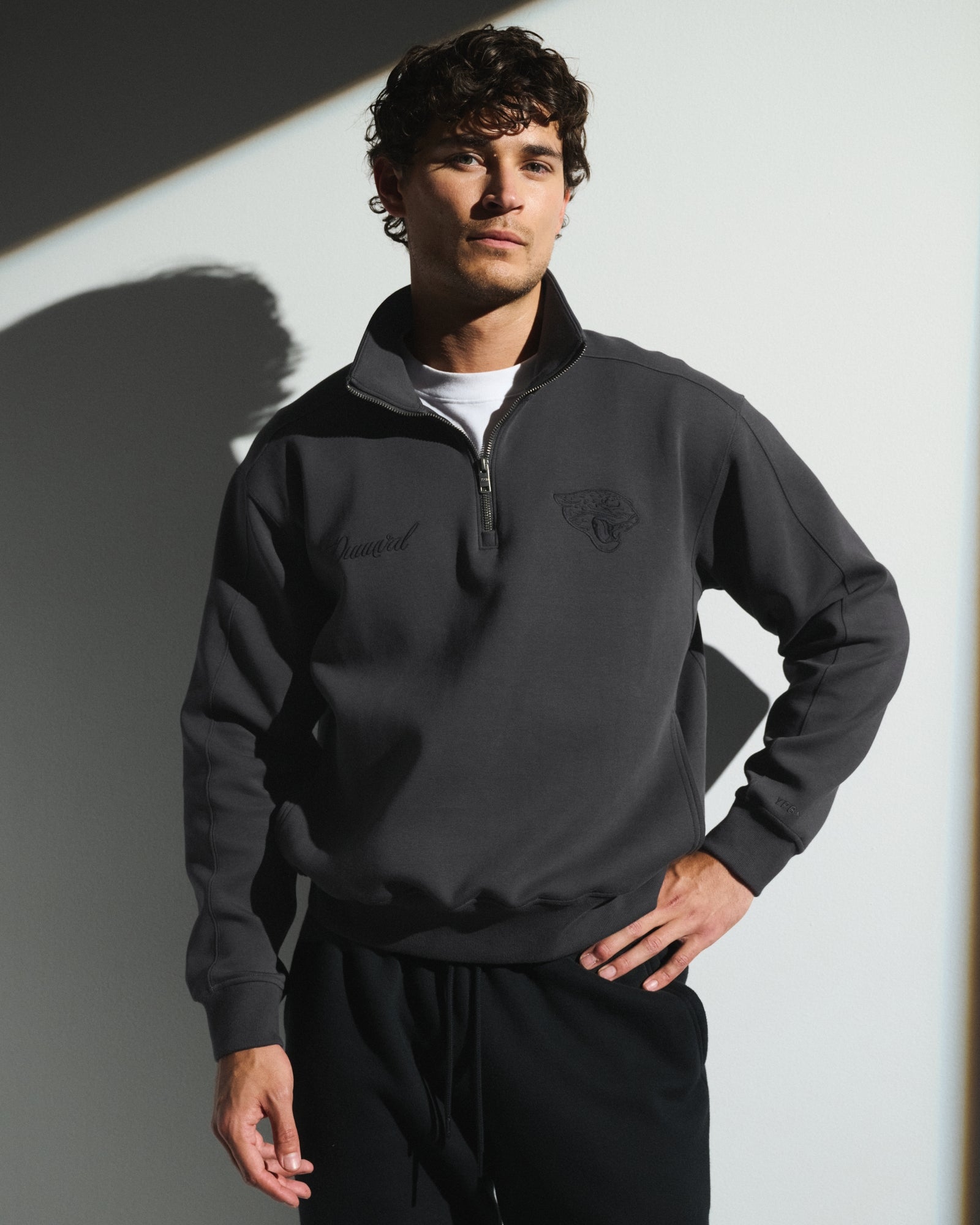 Abercrombie Baltimore Ravens Neoknit MAX Half-Zip Sweatshirt