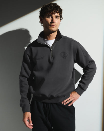 Abercrombie Baltimore Ravens Neoknit MAX Half-Zip Sweatshirt