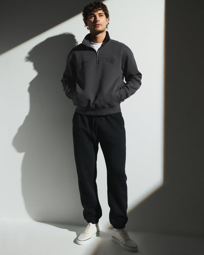 Abercrombie Baltimore Ravens Neoknit MAX Half-Zip Sweatshirt
