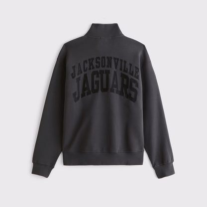 Abercrombie Baltimore Ravens Neoknit MAX Half-Zip Sweatshirt