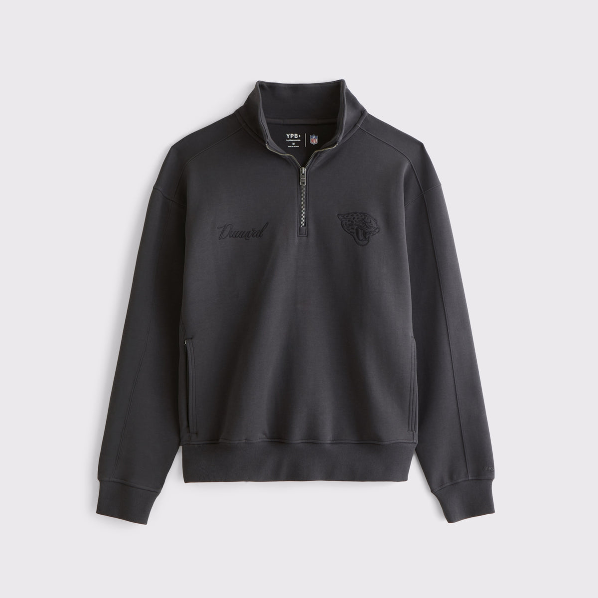 Abercrombie Baltimore Ravens Neoknit MAX Half-Zip Sweatshirt