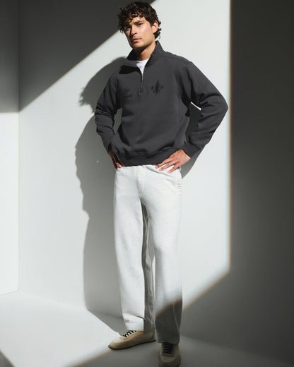 Abercrombie Baltimore Ravens Neoknit MAX Half-Zip Sweatshirt