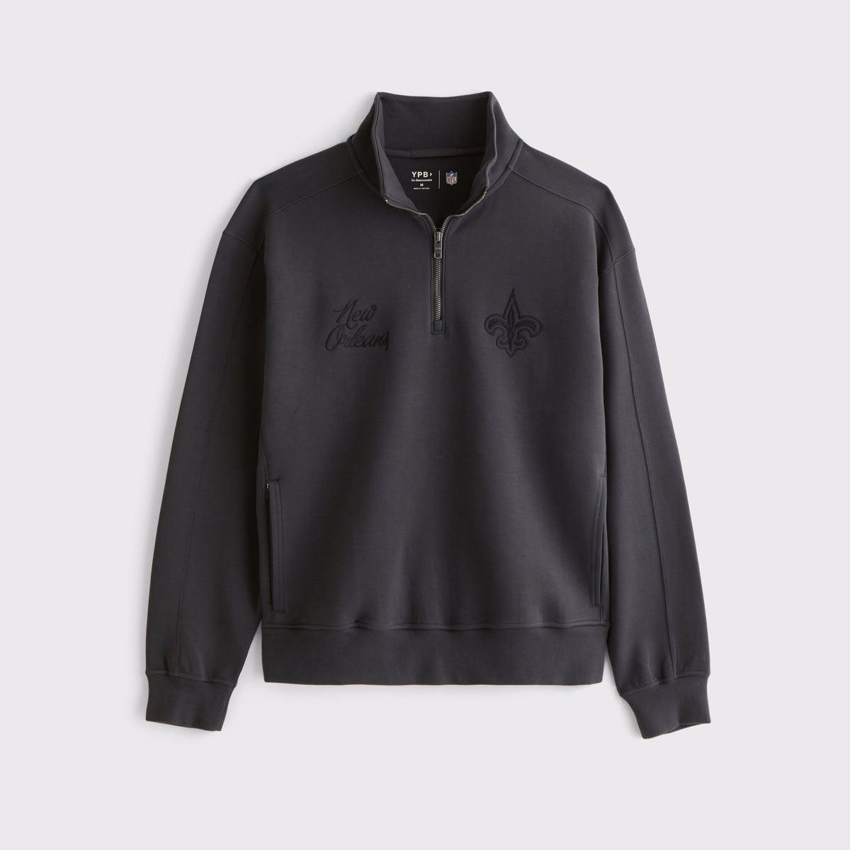 Abercrombie Baltimore Ravens Neoknit MAX Half-Zip Sweatshirt