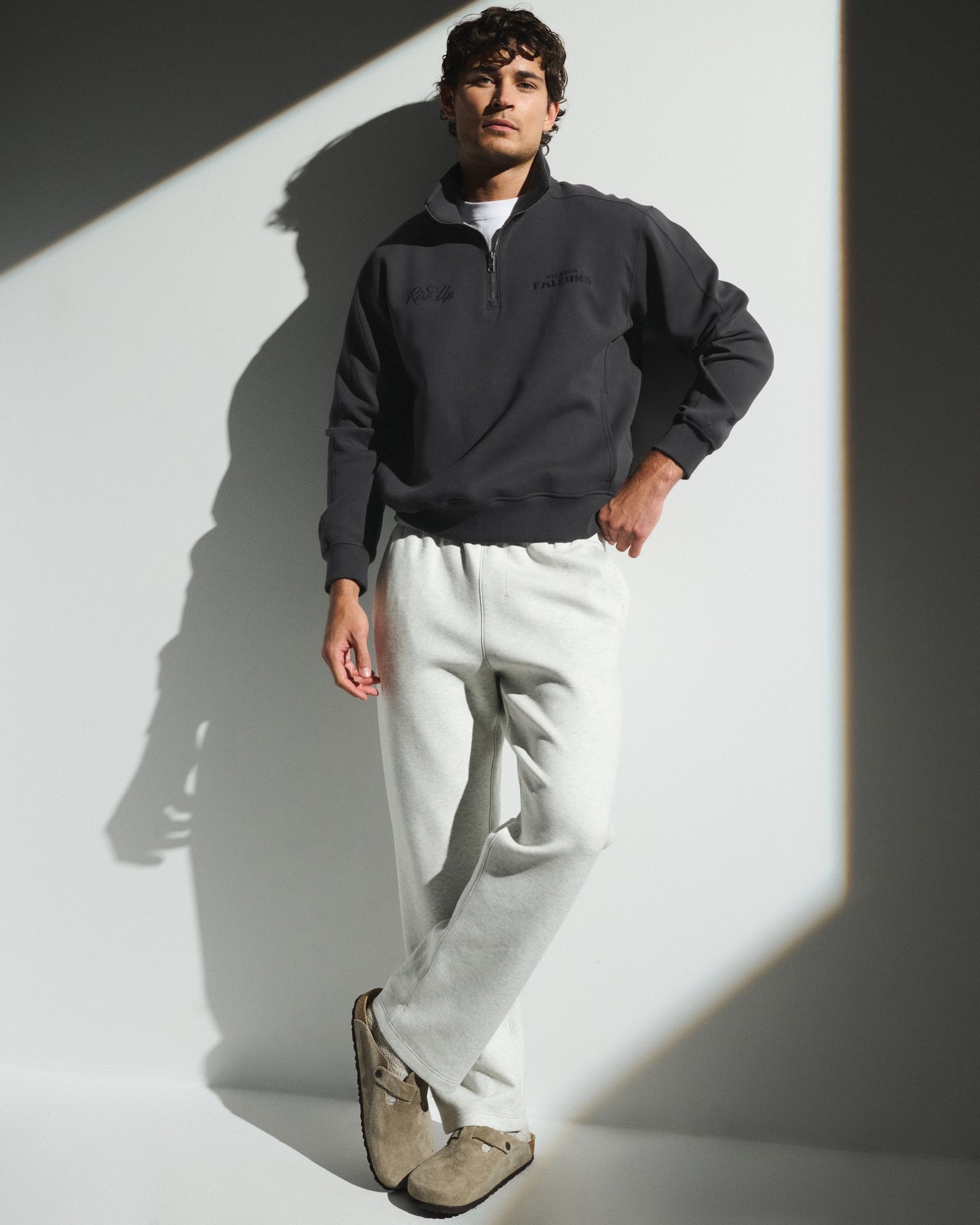Abercrombie Baltimore Ravens Neoknit MAX Half-Zip Sweatshirt