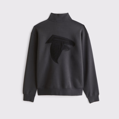 Abercrombie Baltimore Ravens Neoknit MAX Half-Zip Sweatshirt