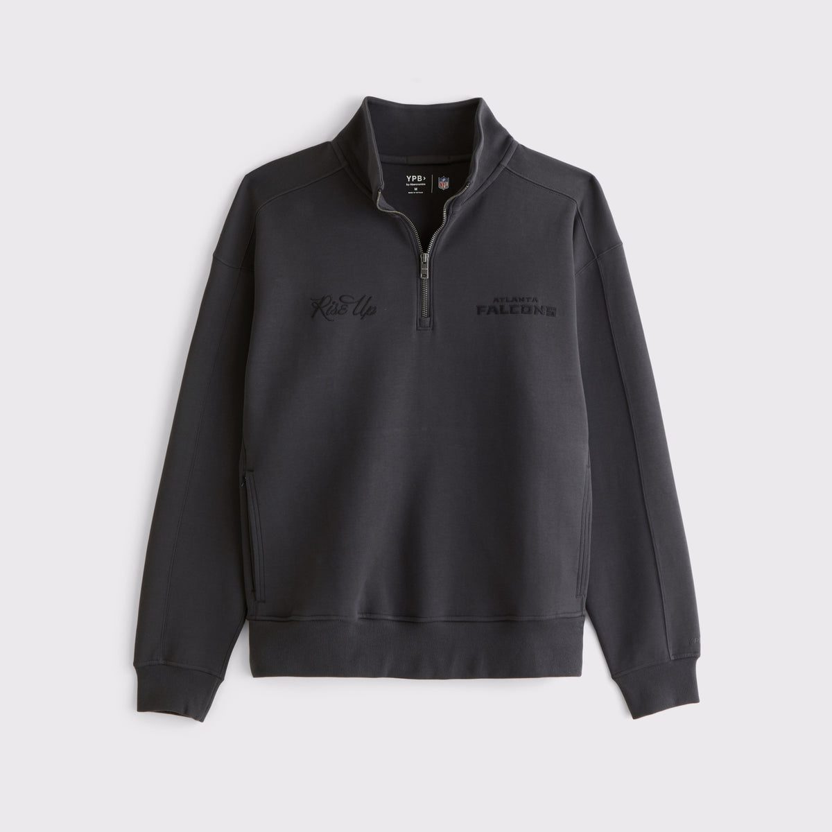 Abercrombie Baltimore Ravens Neoknit MAX Half-Zip Sweatshirt