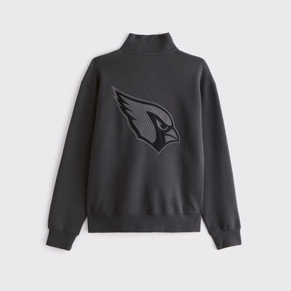 Abercrombie Baltimore Ravens Neoknit MAX Half-Zip Sweatshirt