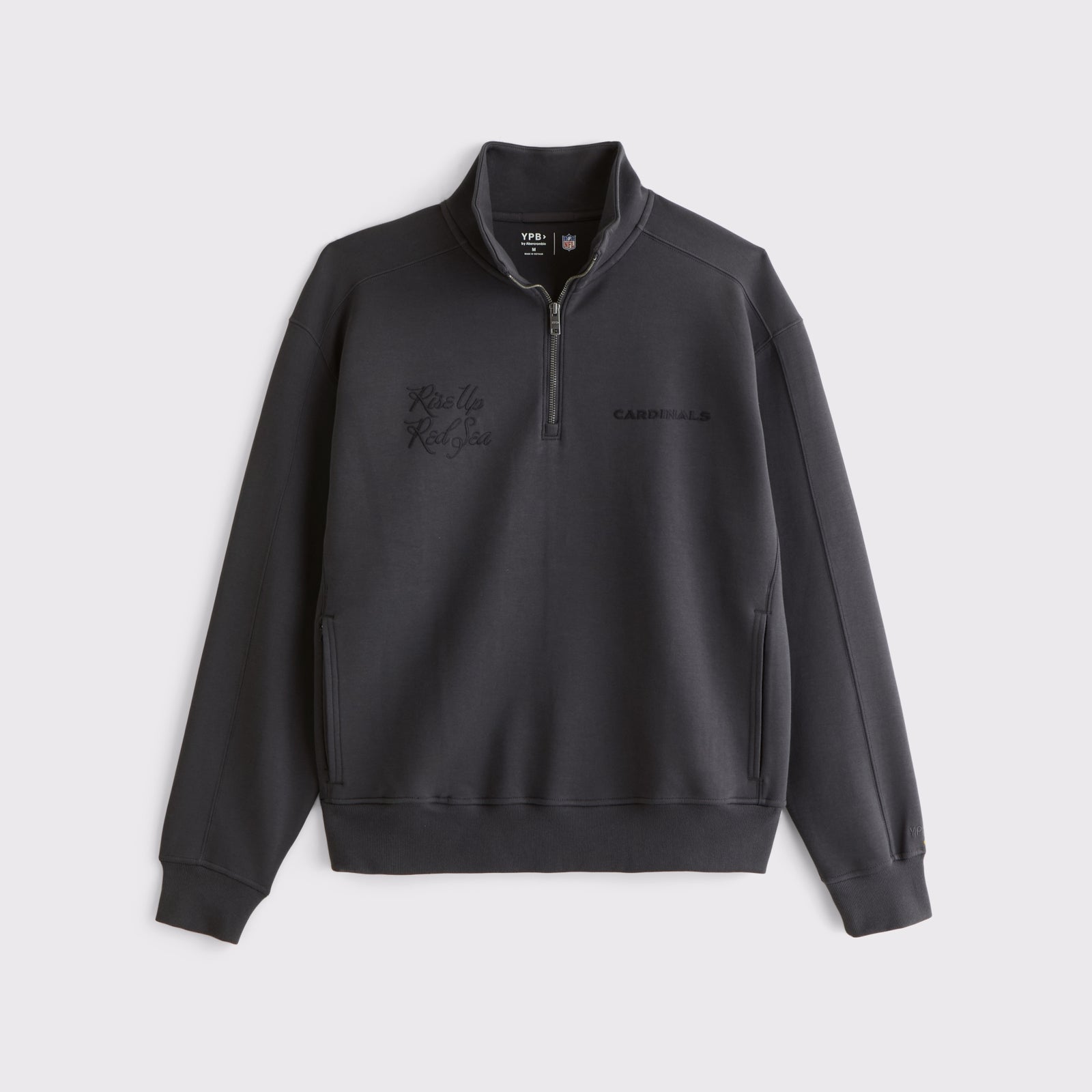 Abercrombie Baltimore Ravens Neoknit MAX Half-Zip Sweatshirt