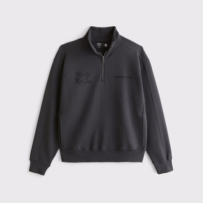 Abercrombie Baltimore Ravens Neoknit MAX Half-Zip Sweatshirt