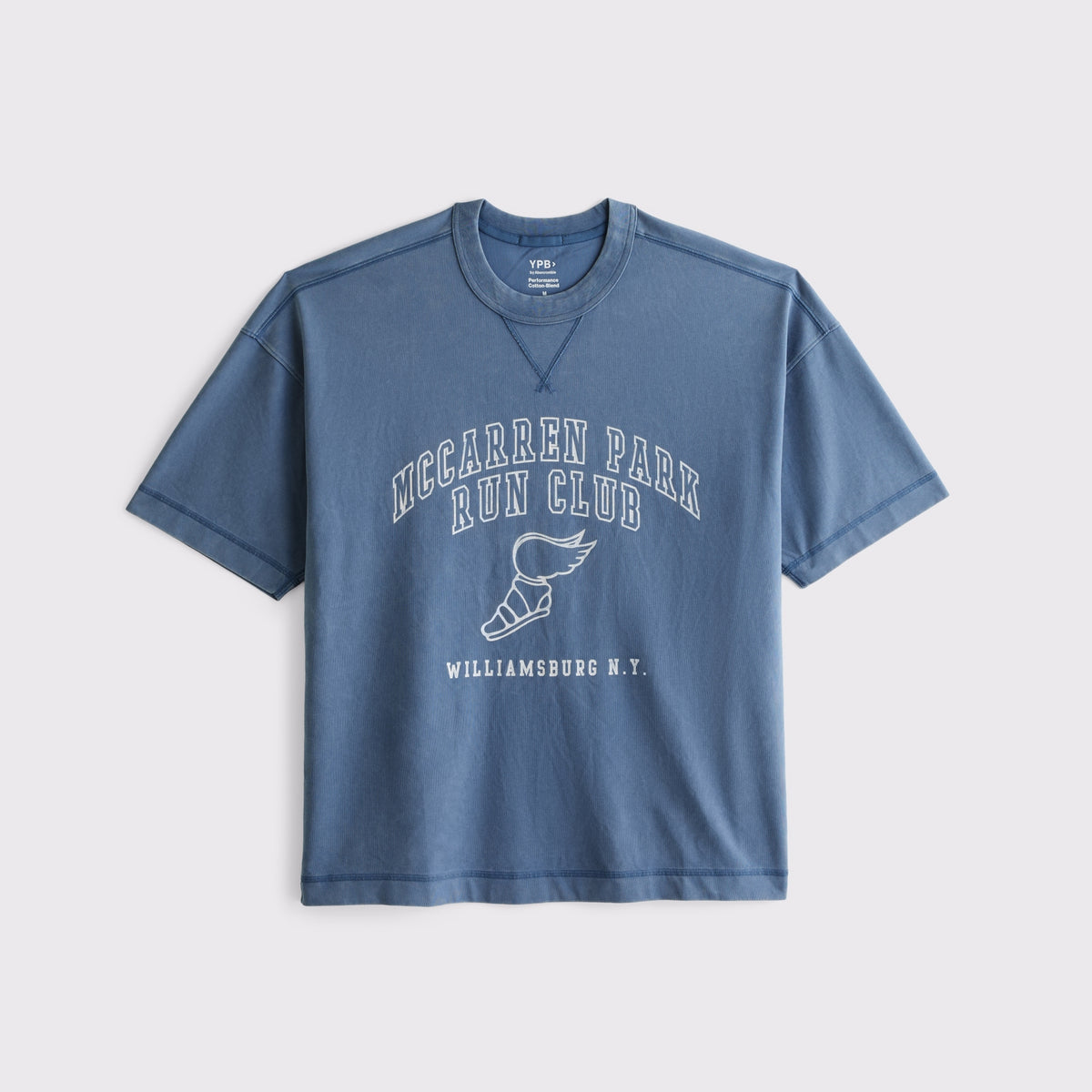 Abercrombie YPB Performance Cotton-Blend Gym Tee