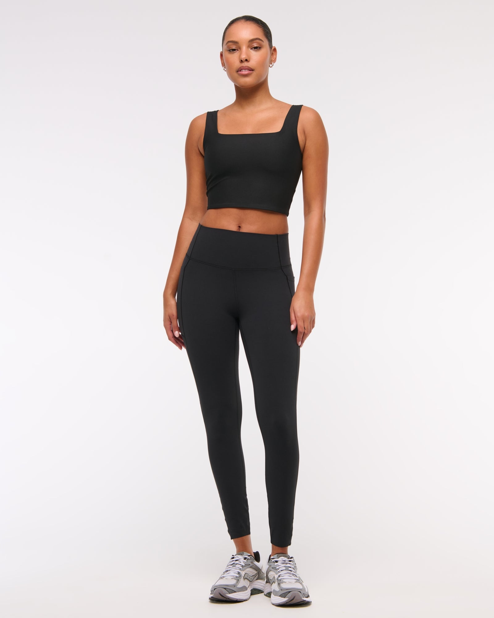 Abercrombie YPB studioFLEX 7/8-Length Pocket Legging