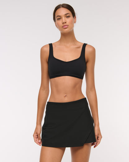 Abercrombie YPB sculptLUX Lined Wrap Skirt