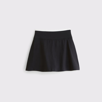 Abercrombie YPB studioFLEX Double-Layered Mini Skirt