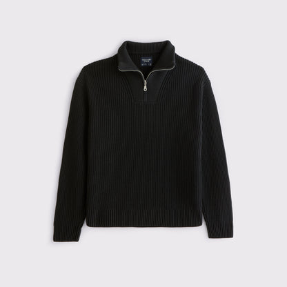 Abercrombie Quarter-Zip Sweater