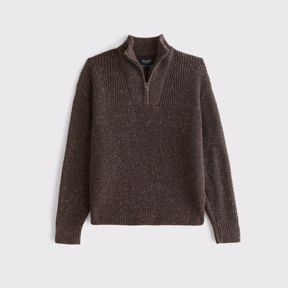 Abercrombie Quarter-Zip Sweater