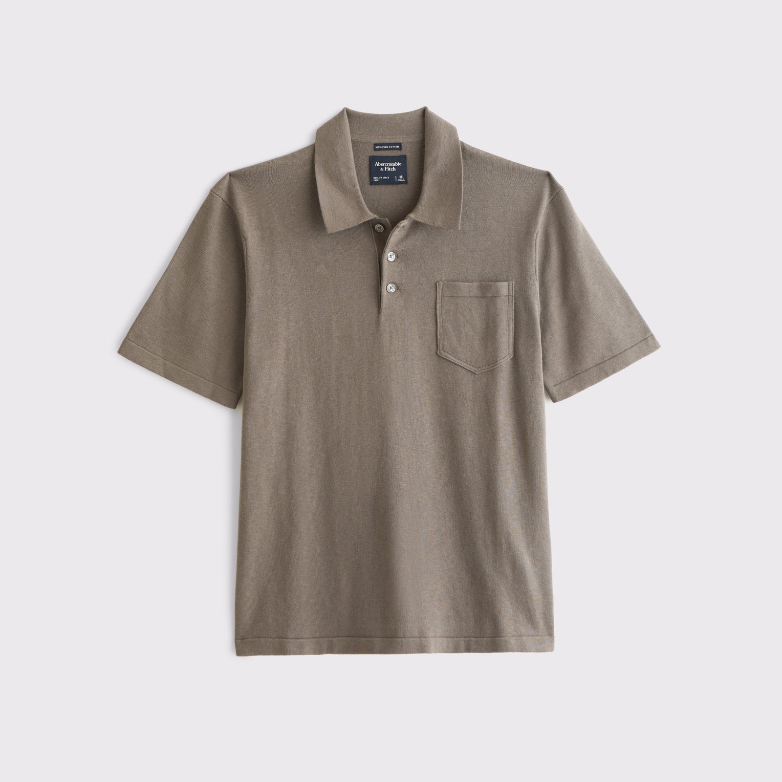 Abercrombie 100% Pima Cotton Sweater Polo
