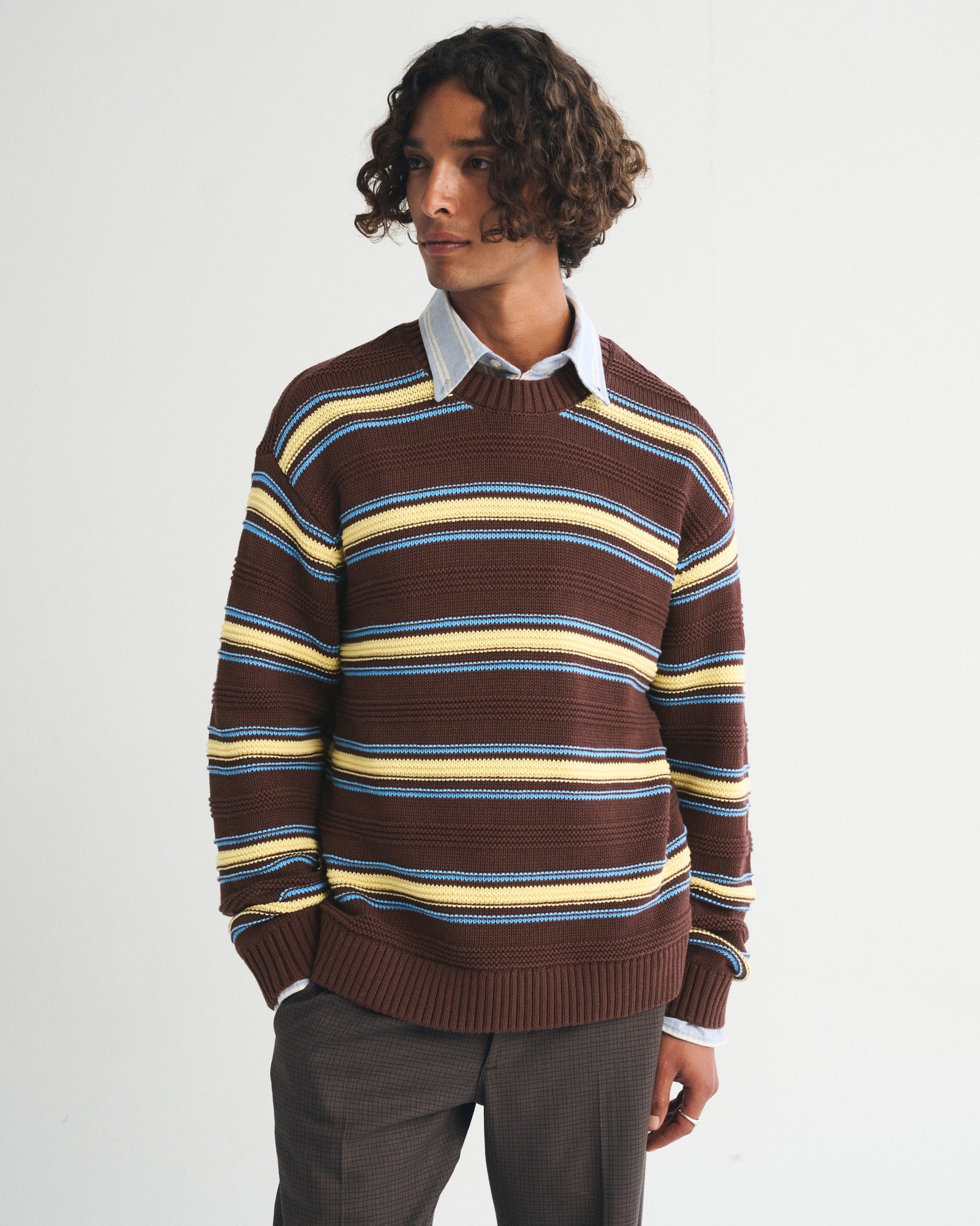 Abercrombie A&F Essential 100% Cotton Crew Sweater