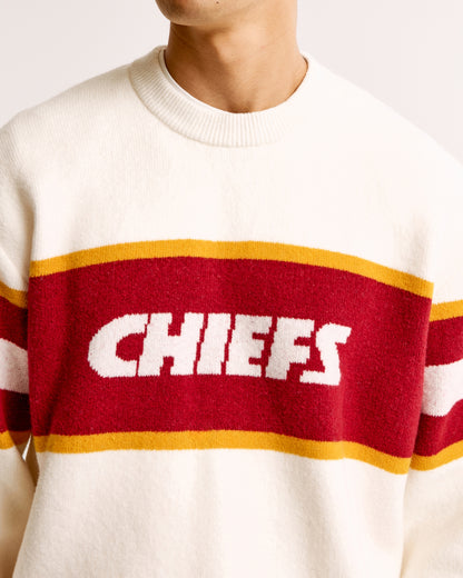 Abercrombie Kansas City Chiefs Crew Sweater