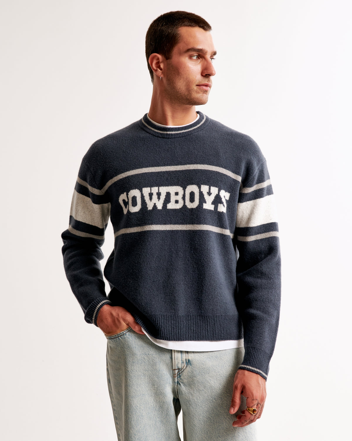 Abercrombie Kansas City Chiefs Crew Sweater