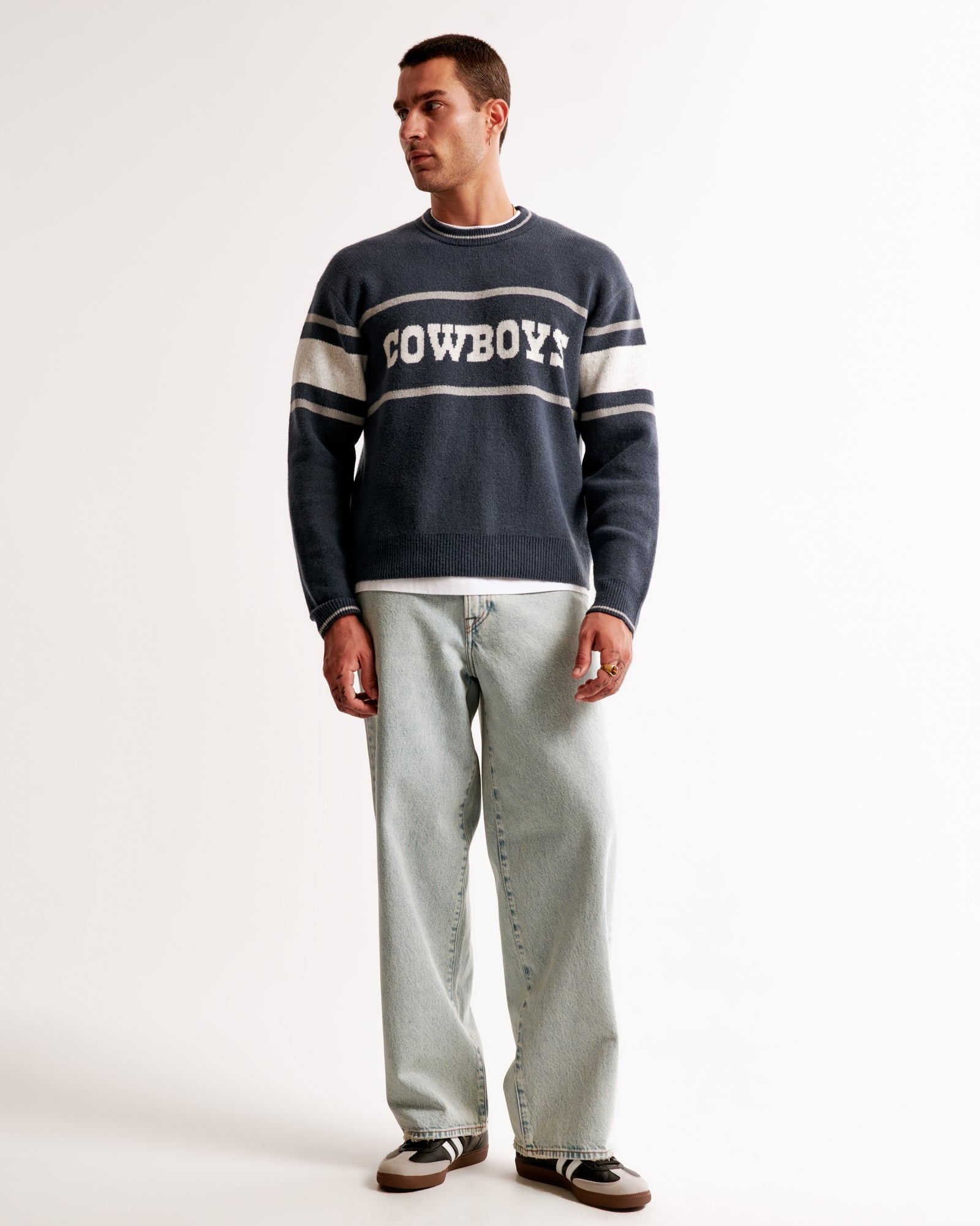 Abercrombie Kansas City Chiefs Crew Sweater