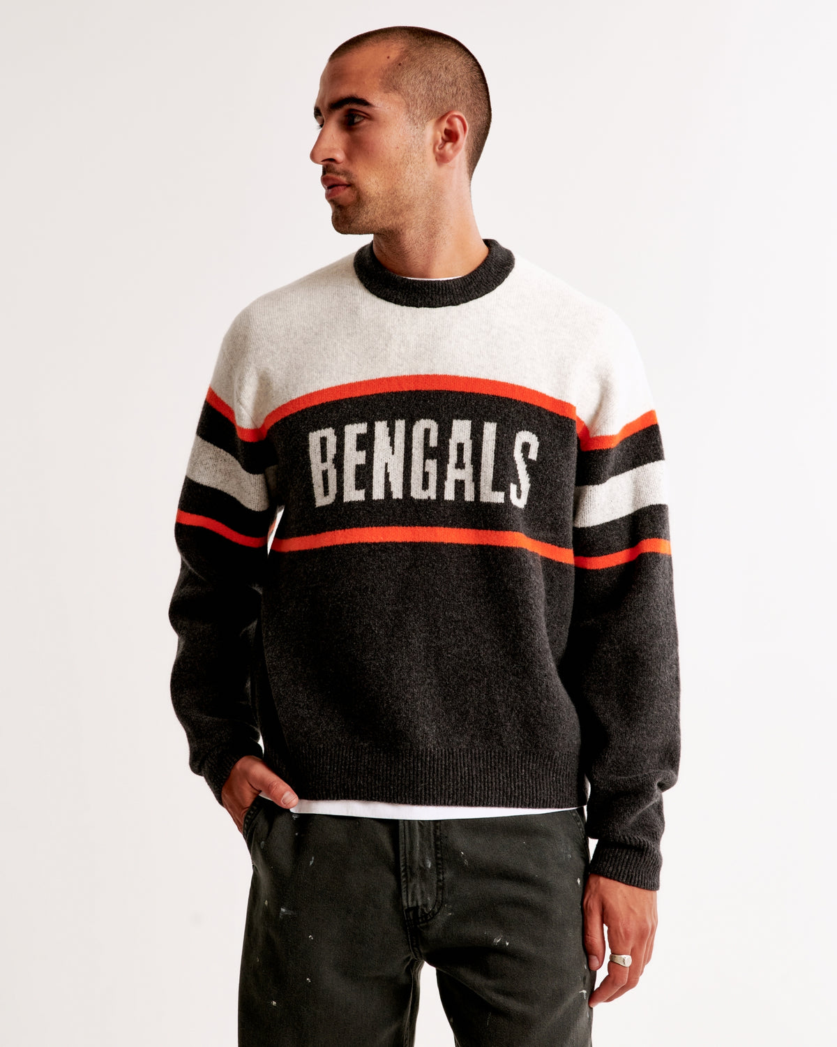 Abercrombie Kansas City Chiefs Crew Sweater