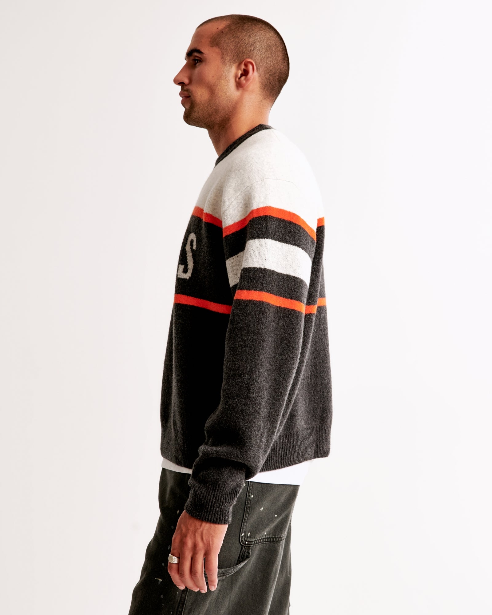 Abercrombie Kansas City Chiefs Crew Sweater