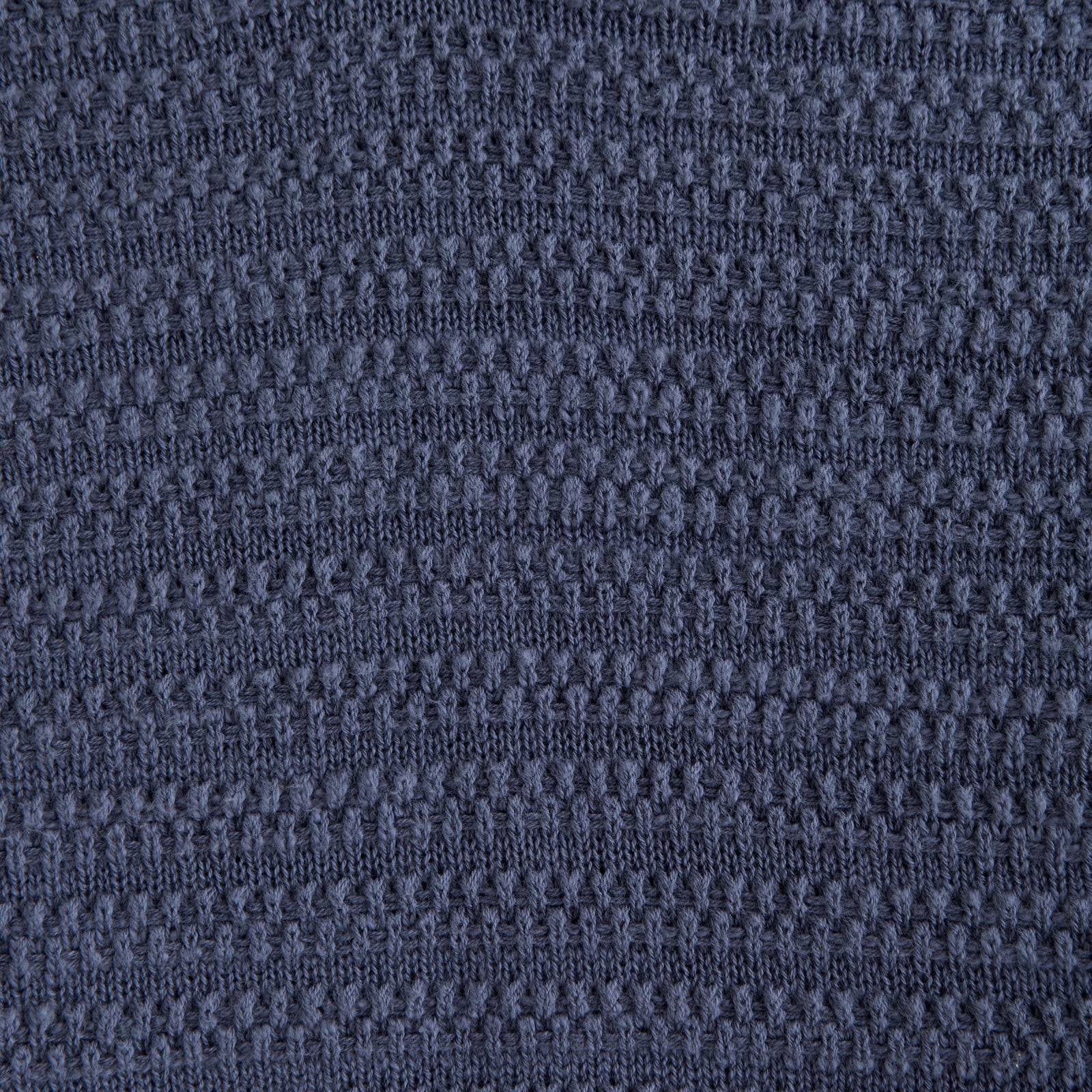 Abercrombie Textural Striped Johnny Collar Sweater Polo