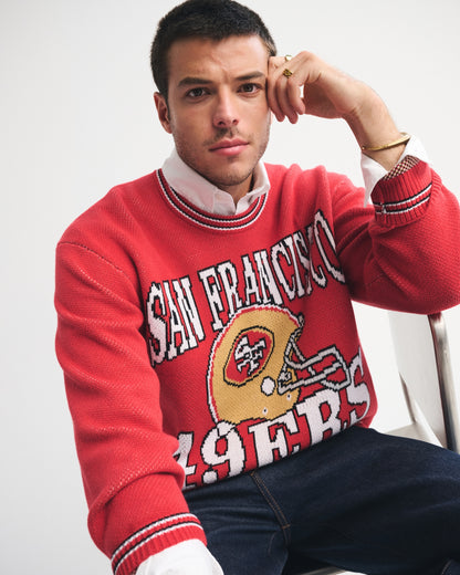 Abercrombie San Francisco 49ers Crew Sweater
