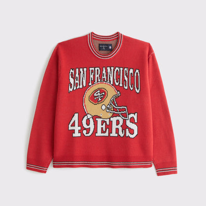 Abercrombie San Francisco 49ers Crew Sweater
