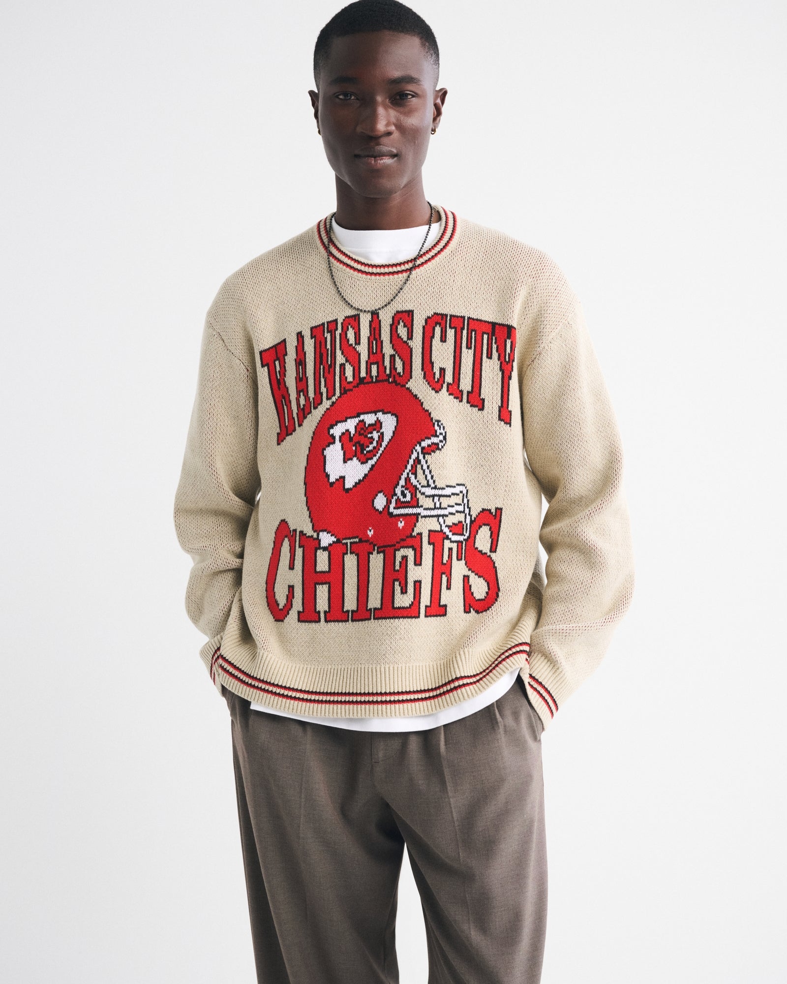 Abercrombie San Francisco 49ers Crew Sweater