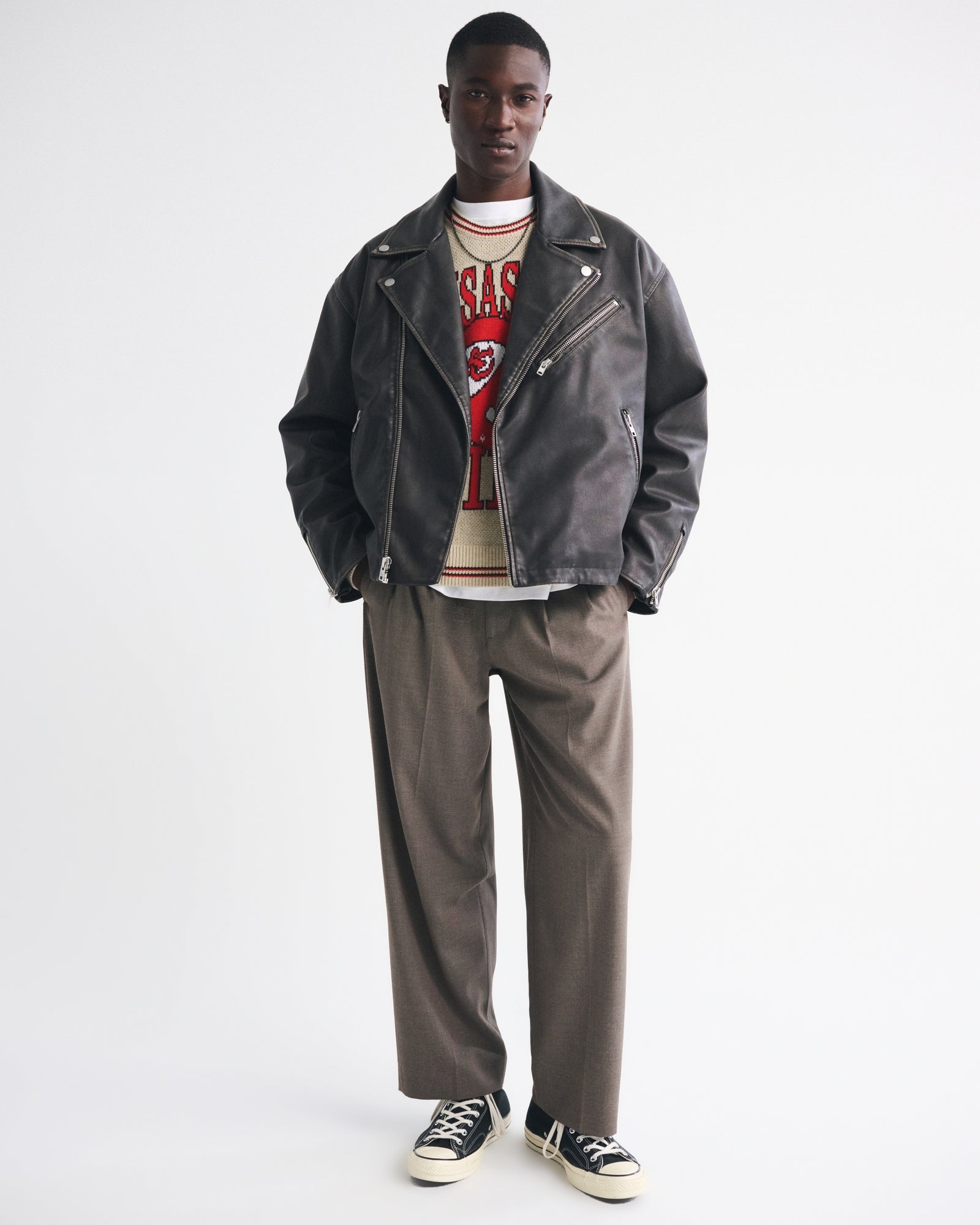 Abercrombie San Francisco 49ers Crew Sweater