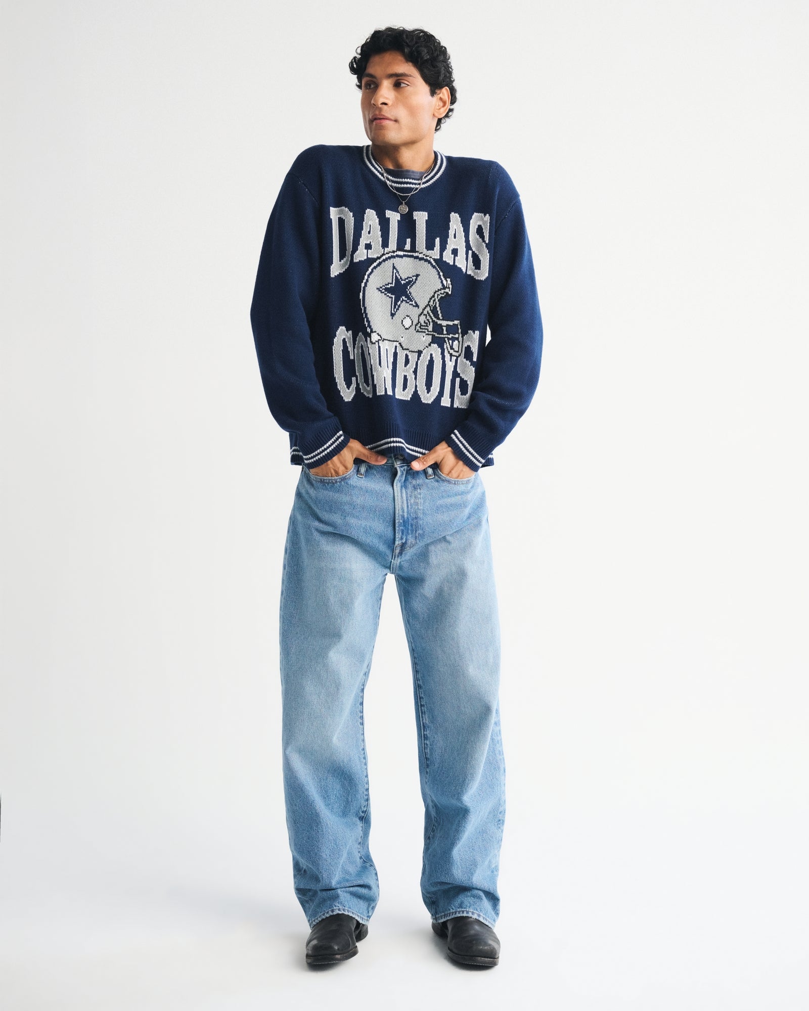 Abercrombie San Francisco 49ers Crew Sweater
