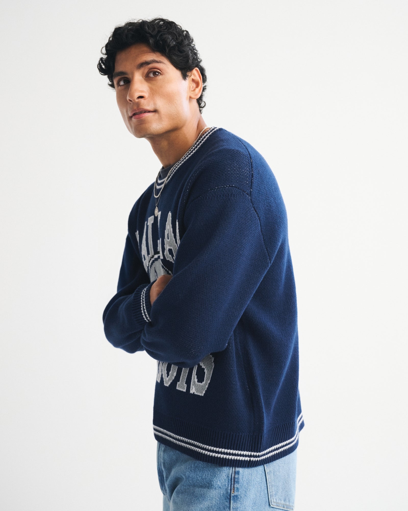 Abercrombie San Francisco 49ers Crew Sweater