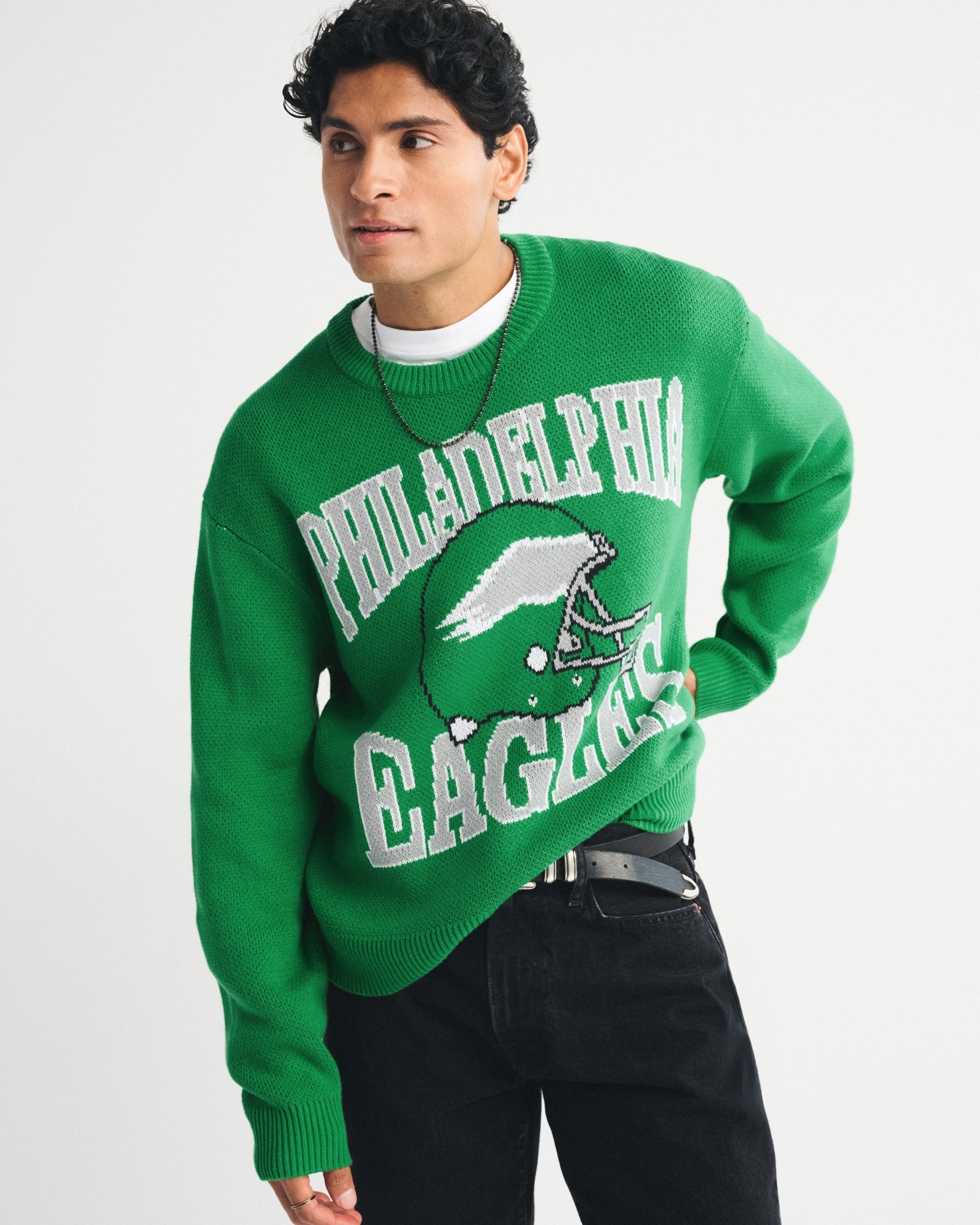 Abercrombie San Francisco 49ers Crew Sweater