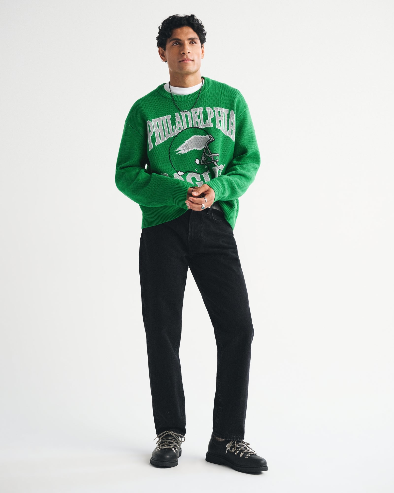 Abercrombie San Francisco 49ers Crew Sweater