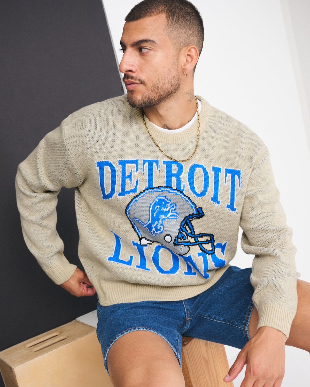 Abercrombie San Francisco 49ers Crew Sweater