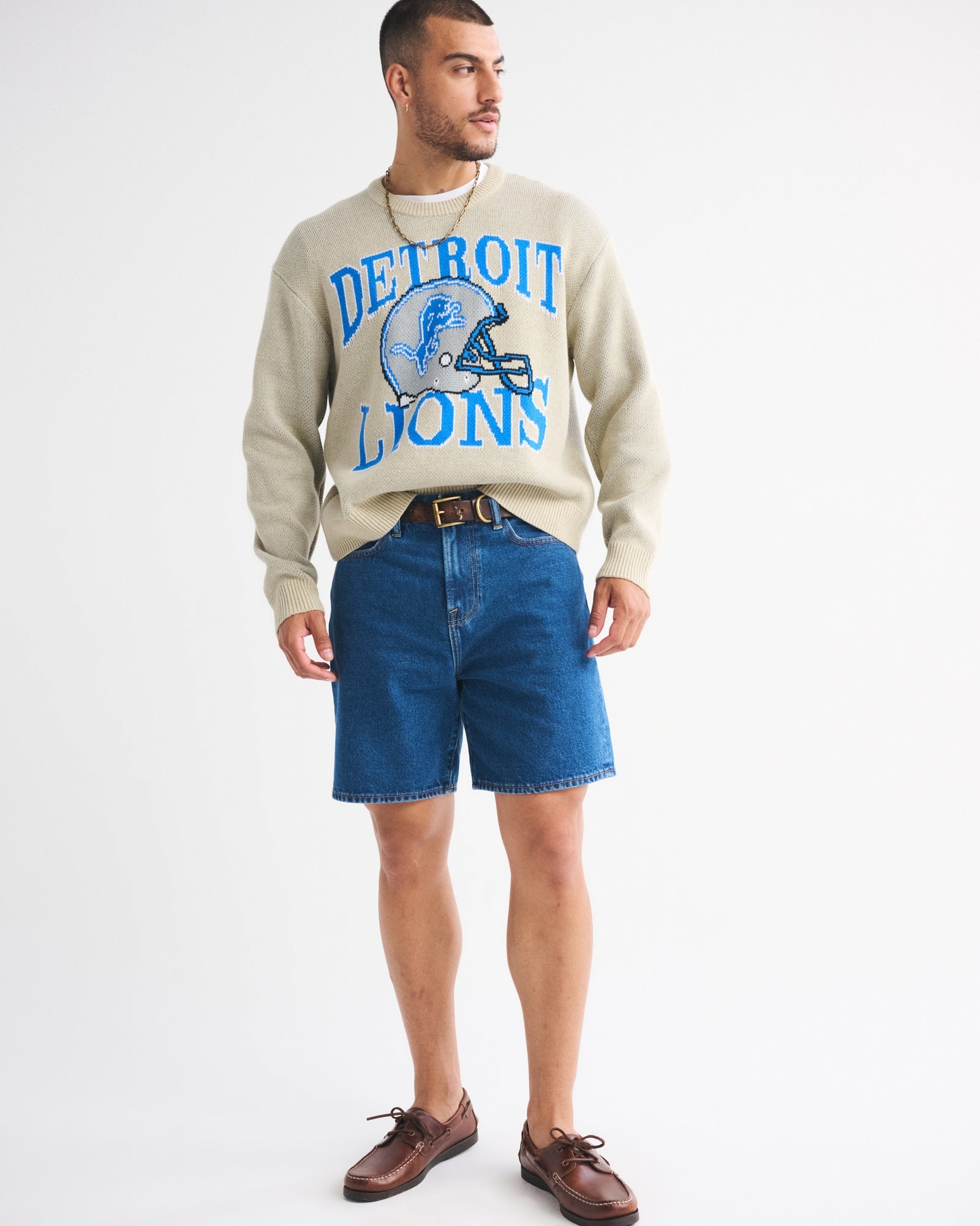 Abercrombie San Francisco 49ers Crew Sweater