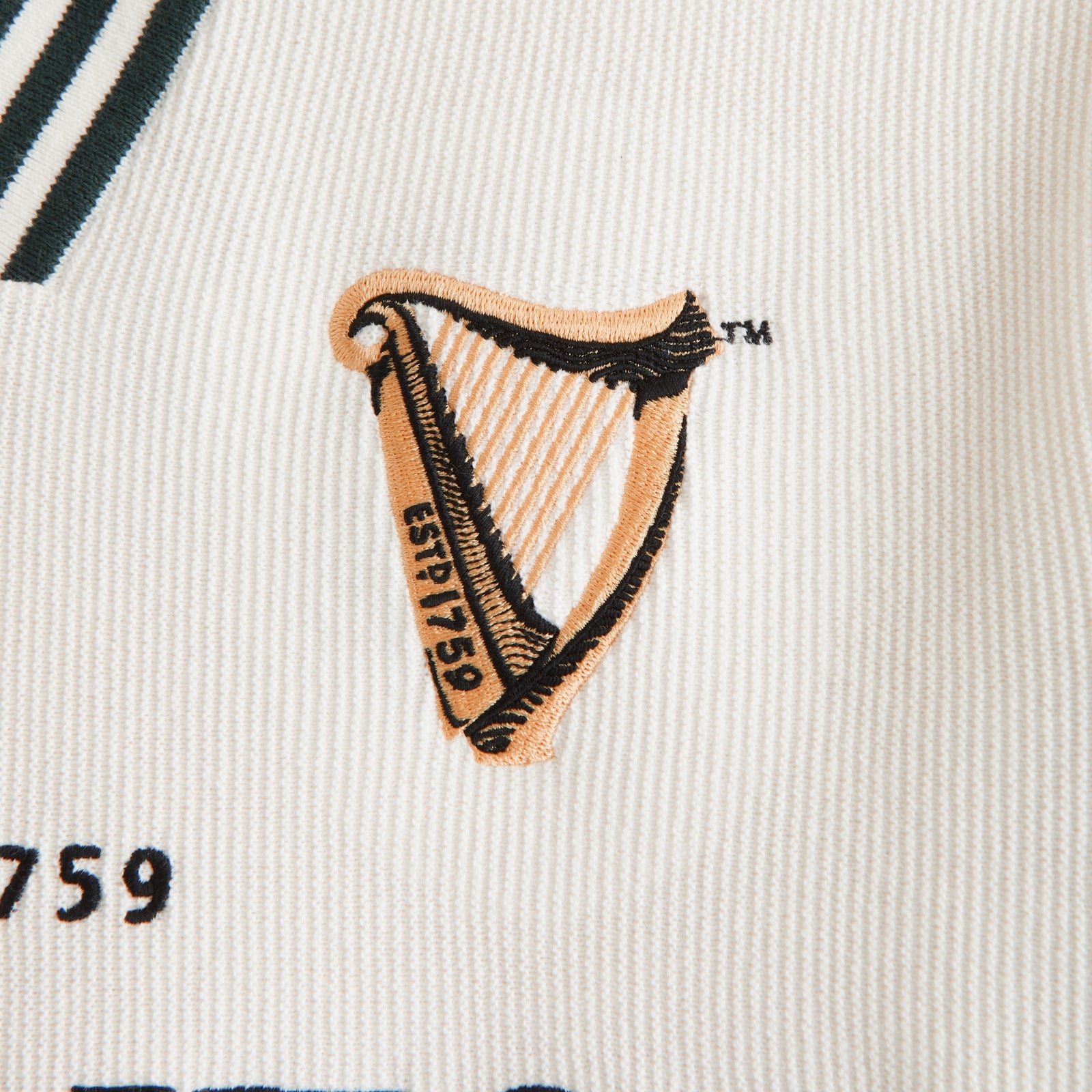 Abercrombie Guinness Soccer Jersey-Inspired Sweater