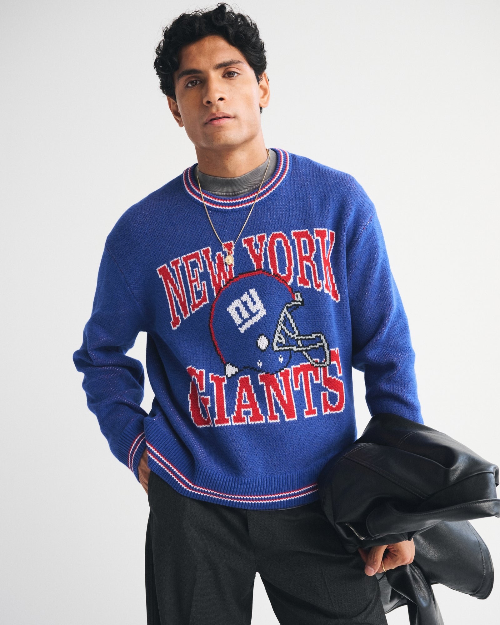 Abercrombie San Francisco 49ers Crew Sweater