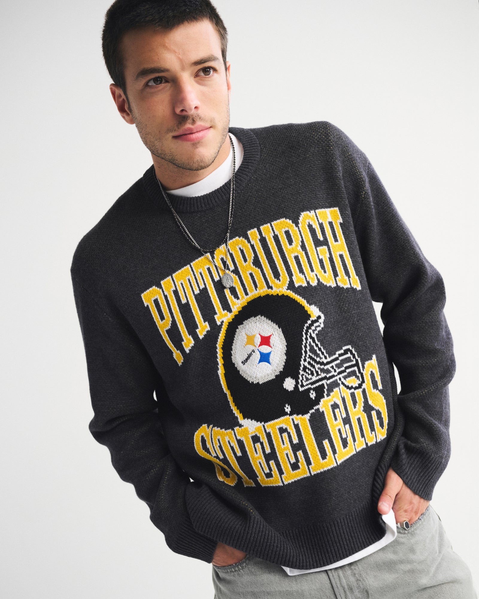 Abercrombie San Francisco 49ers Crew Sweater