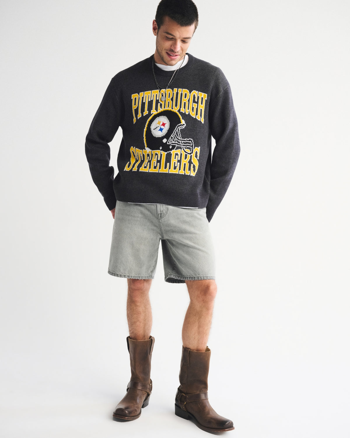 Abercrombie San Francisco 49ers Crew Sweater