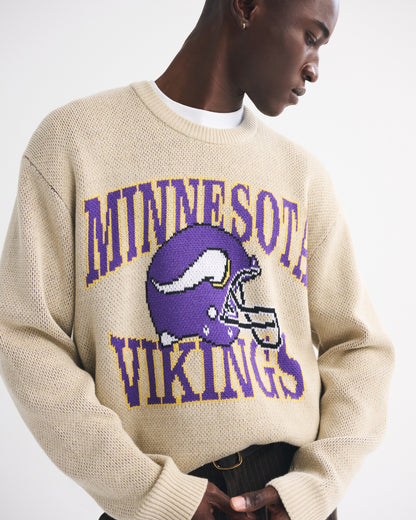 Abercrombie San Francisco 49ers Crew Sweater