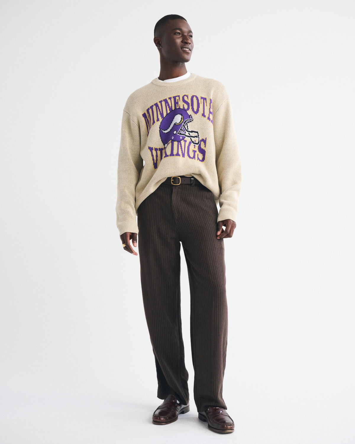 Abercrombie San Francisco 49ers Crew Sweater