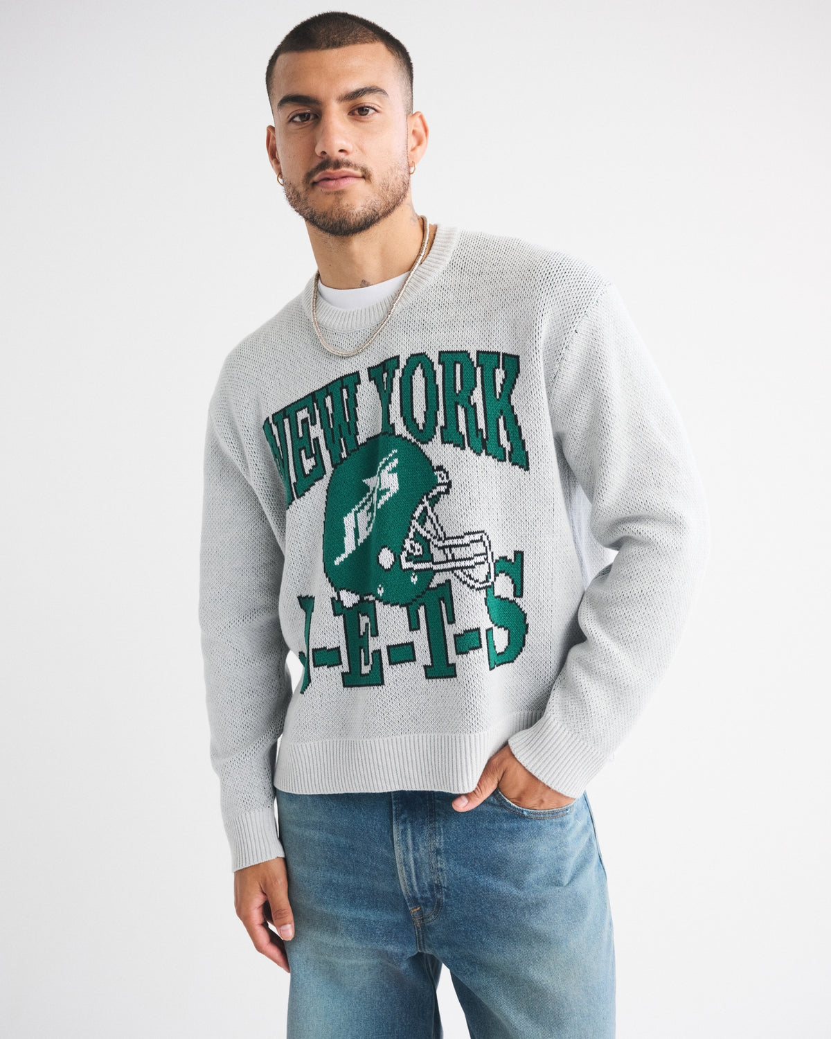 Abercrombie San Francisco 49ers Crew Sweater
