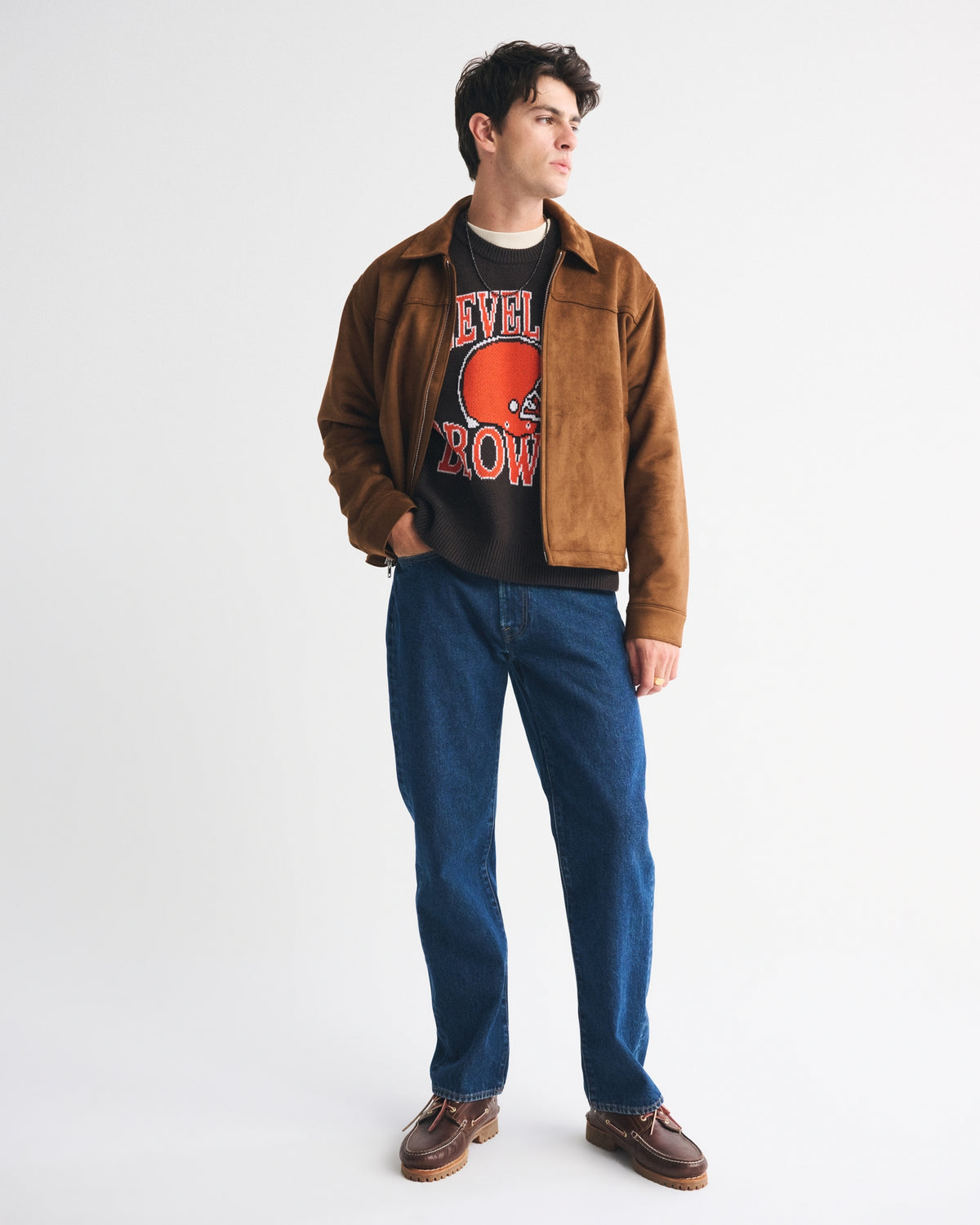 Abercrombie San Francisco 49ers Crew Sweater