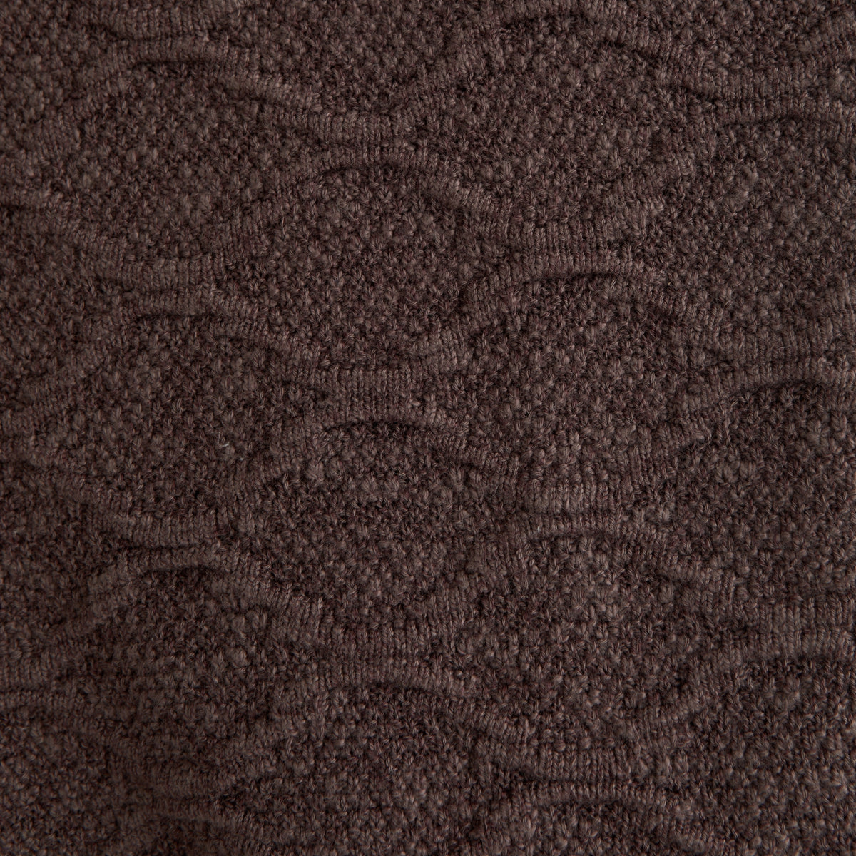 Abercrombie Crochet-Style Button-Through Sweater Polo