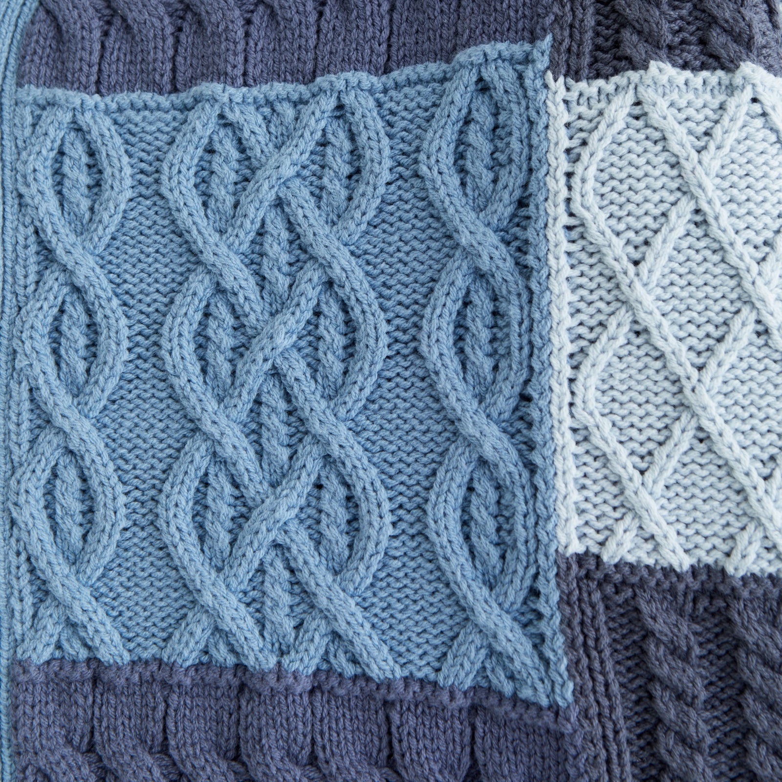 Abercrombie Patchwork Cable Cardigan