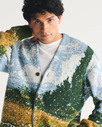 Abercrombie Van Gogh Scenic Cardigan