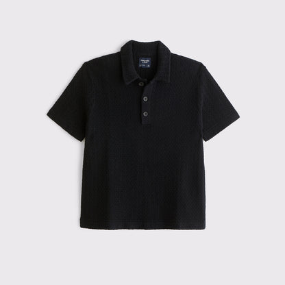 Abercrombie 100% Cotton 3-Button Sweater Polo
