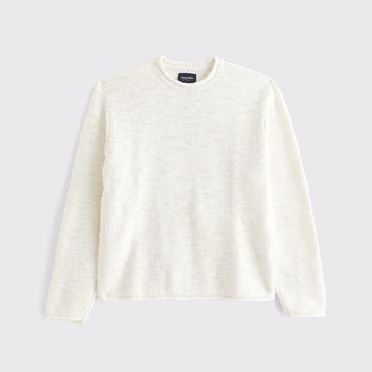 Abercrombie 100% Cotton Rollneck Crew Sweater